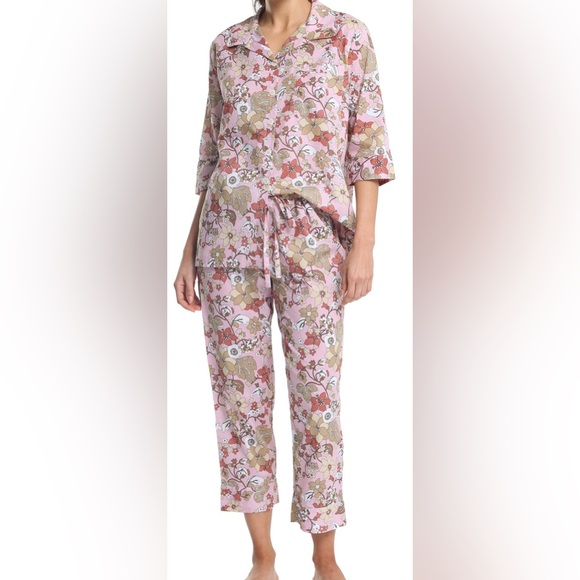 Papinelle x Karen Walker Garden Floral PJ set - Picture 2 of 5